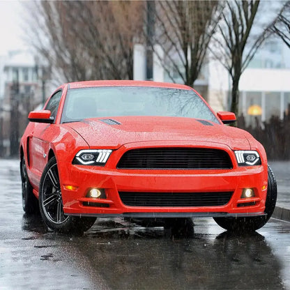 VLAND LED Headlights For Ford Mustang 2010-2014 With Sequential Turn Signals