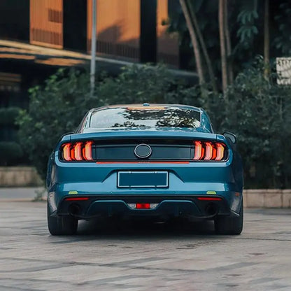 VLAND Full LED Taillights Assembly Compatible For Ford Mustang 2015-2023 With Five Modes Sequential Turn Signal Light