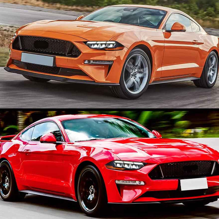 VLAND LED Projector Headlights For Ford Mustang 2018-2023 (S550 Facelift)