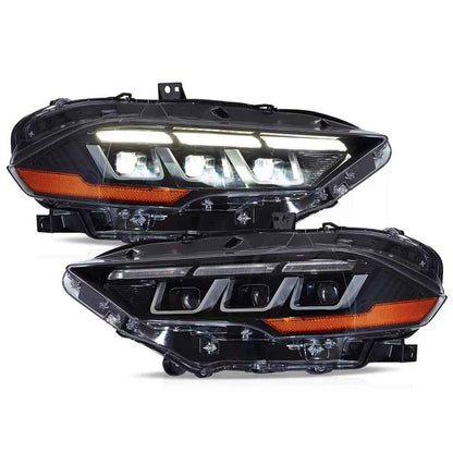VLAND LED Projector Headlights For Ford Mustang 2018-2023 (S550 Facelift)