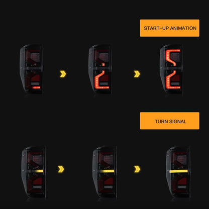 VLAND LED Taillights For 2012-2021 Ford Ranger T6