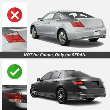 VLAND LED Tail Lights For Honda Accord Inspire 8th Gen Sedan 2008-2013 (2PCS)