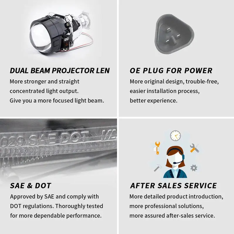 VLAND Full LED Headlights Compatible for Honda Civic 10TH Gen Honda Civic Sedan / Coupe / Hatchback / Type R 2016-2021