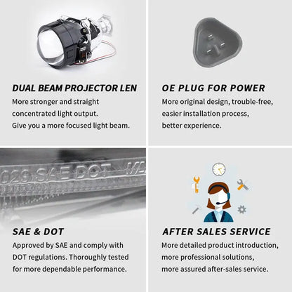 VLAND Full LED Headlights Compatible for Honda Civic 10TH Gen Honda Civic Sedan / Coupe / Hatchback / Type R 2016-2021