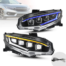 2016-2021 Honda Civic Sedan Hatchback Coupe LED Front Headlights