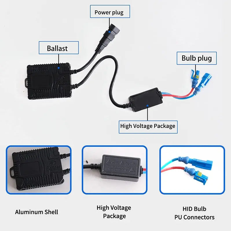 VLAND LED Projector Headlights with D2S/D2H Bulbs Fit for 2012-2015 Hyundai Elantra Avante MD