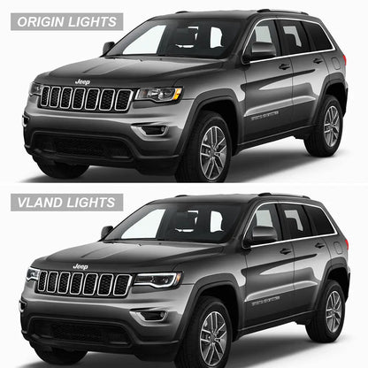 VLAND LED Headlights For 2014-2022 Jeep Grand Cherokee (WK2)
