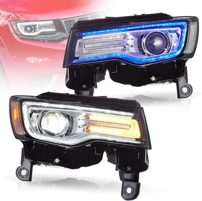VLAND LED Headlights For 2014-2022 Jeep Grand Cherokee (WK2)