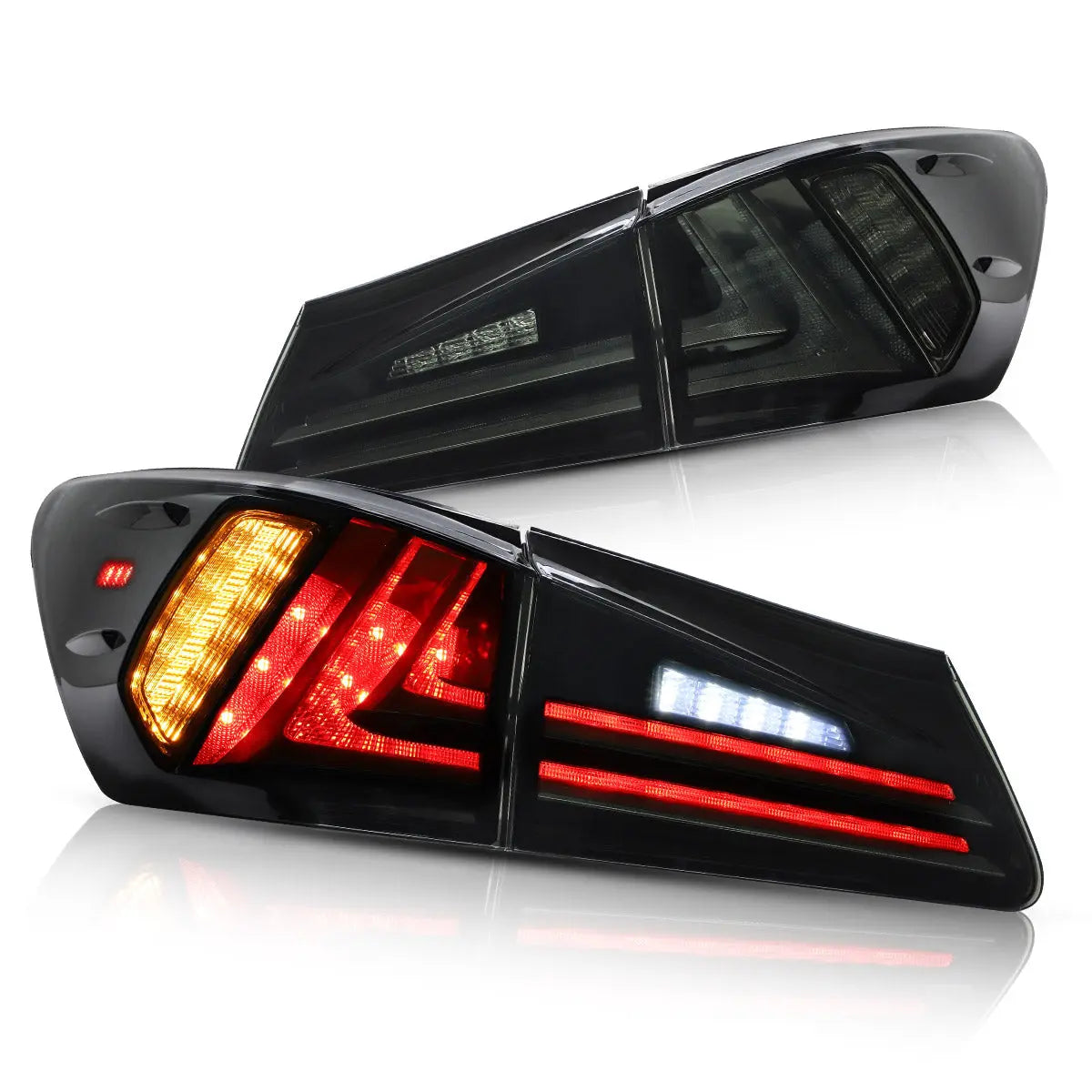 VLAND Full LED Tail Lights for Lexus IS250 IS350 2005-2013 IS 220d and ISF Model( NOT Fit IS250C/IS350C)