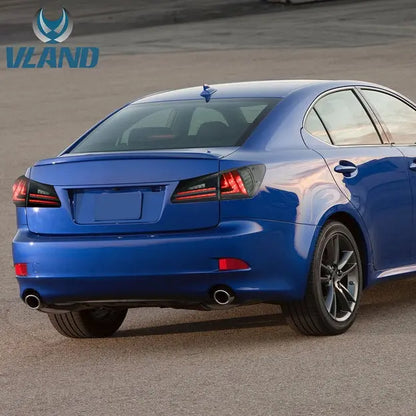 VLAND Full LED Tail Lights for Lexus IS250 IS350 2005-2013 IS 220d and ISF Model( NOT Fit IS250C/IS350C)