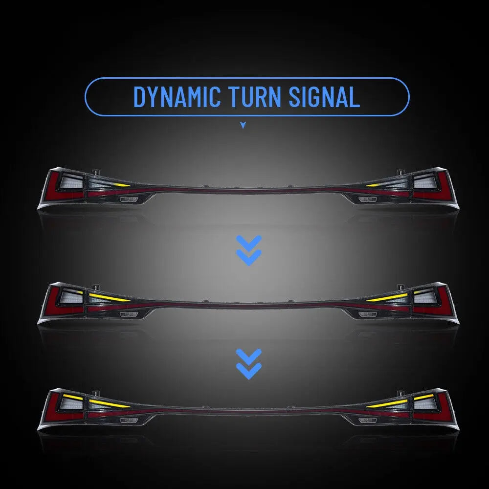 VLAND LED Taillights For 2014-2020 Lexus IS 250 350 200t 300h F Sport