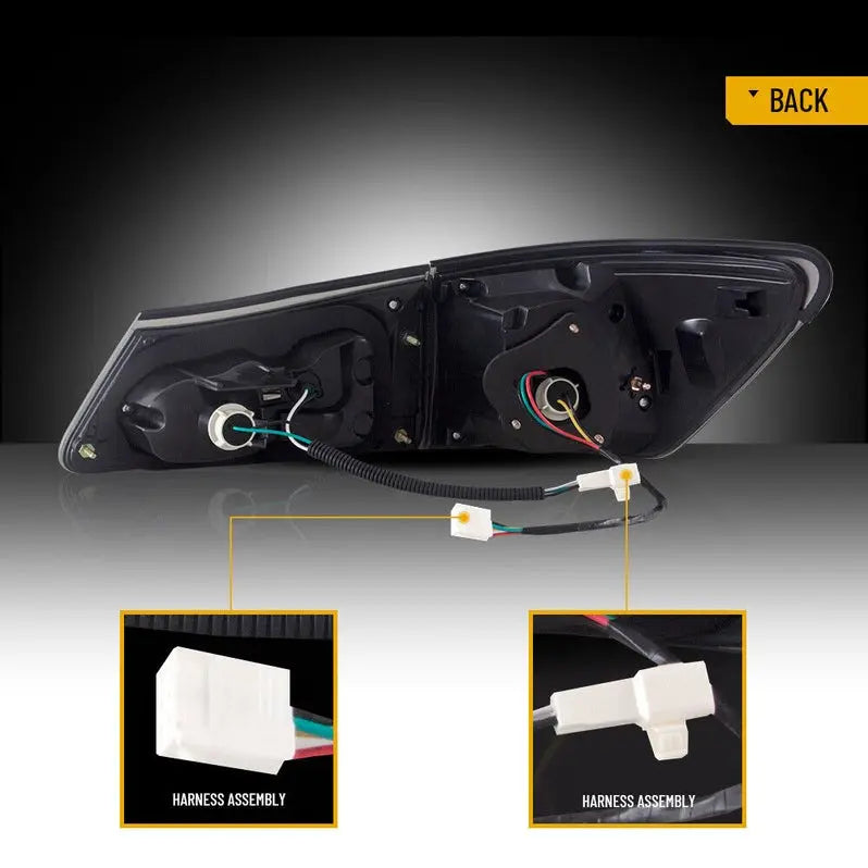 VLAND LED Tail Lights For Lexus IS250 350 ISF 2006-2013 IS200d IS F 2008-2014 w/Animation