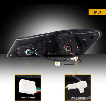 VLAND LED Tail Lights For Lexus IS250 350 ISF 2006-2013 IS200d IS F 2008-2014 w/Animation