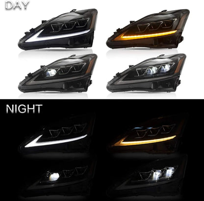 VLAND LED Headlights For 2006-2013 Lexus is250 is350 isf
