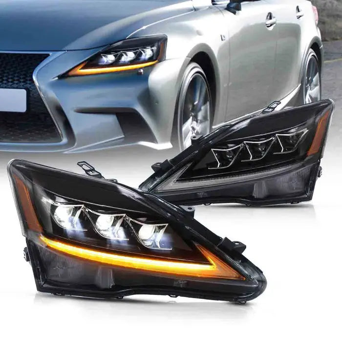 VLAND LED Headlights For 2006-2013 Lexus is250 is350 isf