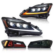VLAND Full LED Headlights And Taillights For Lexus IS250 IS350 ISF 2006-2013