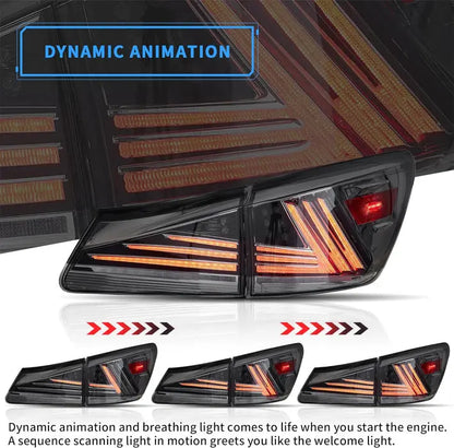 VLAND LED Headlights & Taillights For 2006-2013 Lexus IS250/350/F