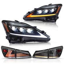 VLAND Full LED Headlights + Taillights For 2006-2013 Lexus IS250 IS350 ISF