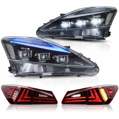 VLAND LED Headlights and Taillights For 2006-2013 Lexus IS250/350/ISF