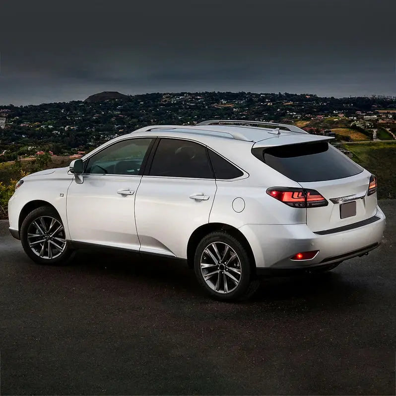 VLAND Full LED Tail Lights For Lexus RX 350/400h/450h/450hl 2009-2014 With Dynamic Welcome Lighting