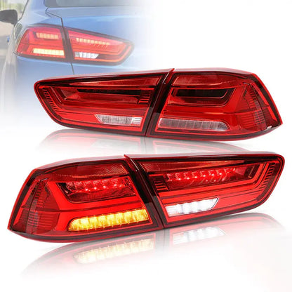 VLAND LED Tail Lights For 2008-2017 Mitsubishi Lancer Rear Lamps Assembly