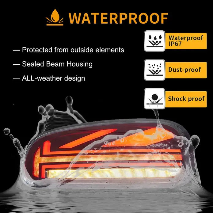 VLAND LED Tail Lights for Mini Cooper Clubman F54 2015-2023 2nd Gen