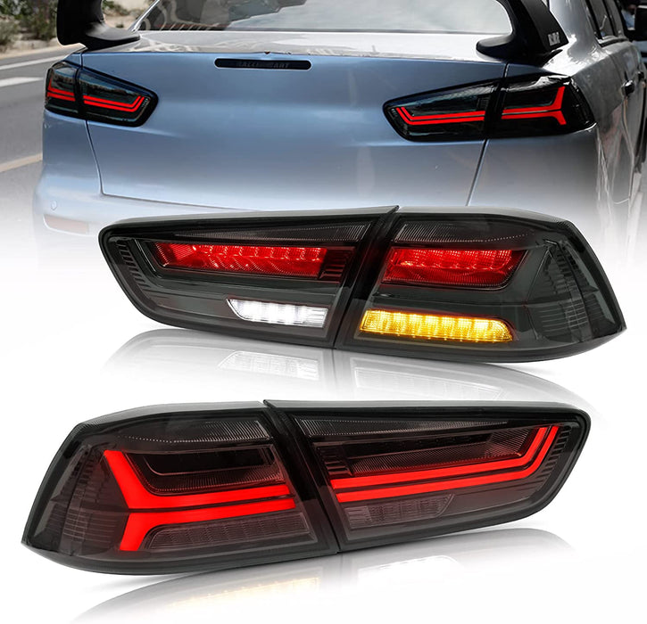 VLAND LED Tail lights For Mitsubishi Lancer 2008-2017 Rear Lamps Assembly