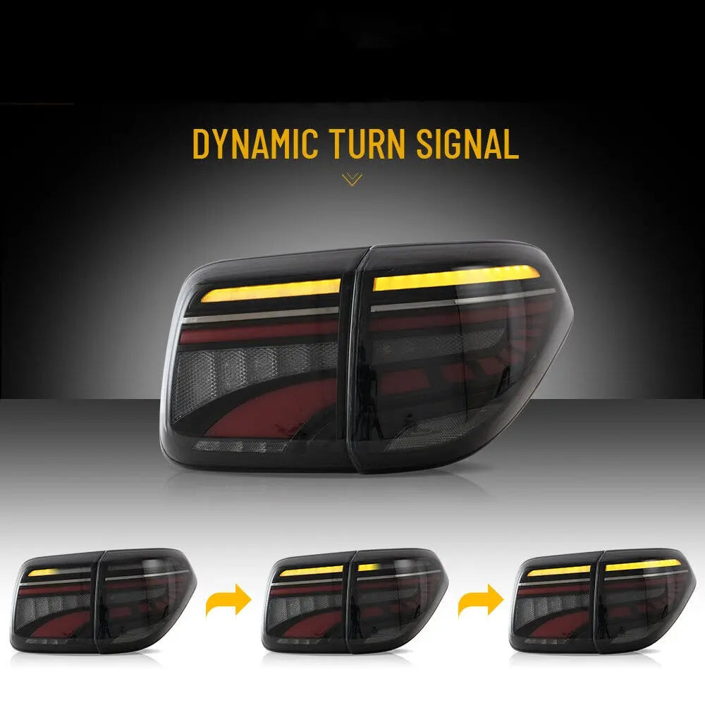 VLAND LED Tail Lights Fit For Nissan Patrol (Y62) 2012-2019 Nissan Armada 2017-2020
