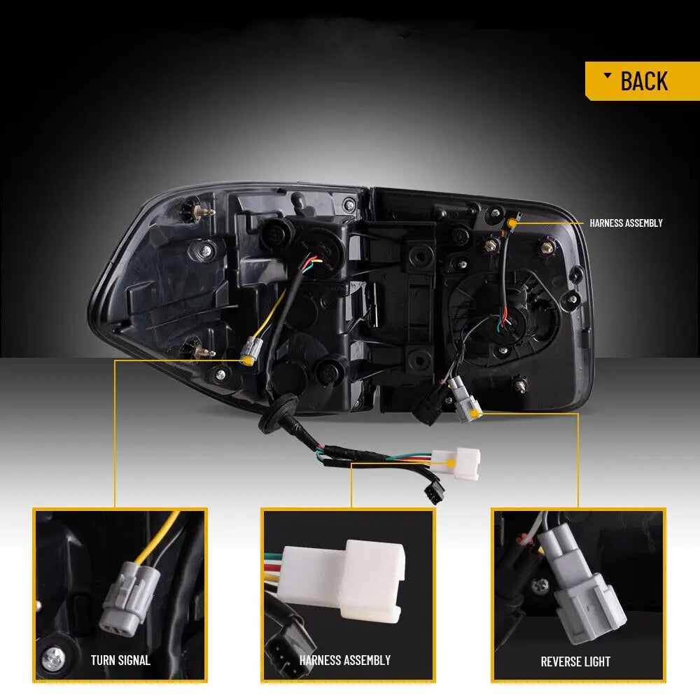 VLAND LED Tail Lights Fit For Nissan Patrol (Y62) 2012-2019 Nissan Armada 2017-2020