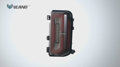 VLAND Led Tail Lights Compatible For Ford Bronco 2021-2023 6th Gen U725 (NOT FIT RAPTOR) With Dynamic Running Light