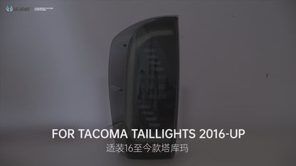 VLAND LED Taillights For Toyota Tacoma 2016-2023 W/Sequential Red Turn Signals