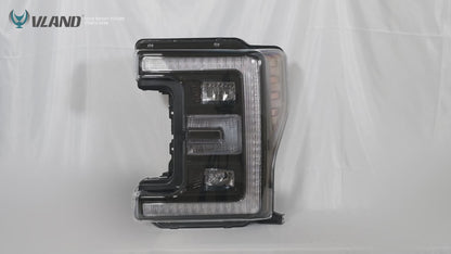 VLAND LED Headlights For Ford F250 Super Duty 2017–2019 Pickup Truck 4th Gen