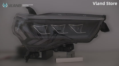 VLAND LED Headlights For 2014-2024 Toyota 4Runner Front Lights Assembly