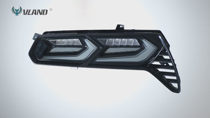 VLAND LED Tail Lights Fit for Chevrolet Chevy Corvette C7 2014-2019 All Models(For North America)