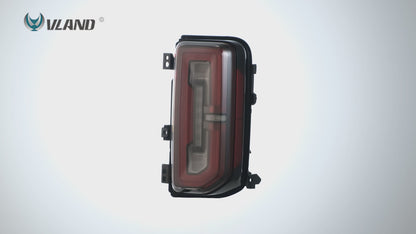 VLAND Led Tail Lights Compatible For Ford Bronco 2021-2023 6th Gen U725 (NOT FIT RAPTOR) With Dynamic Running Light