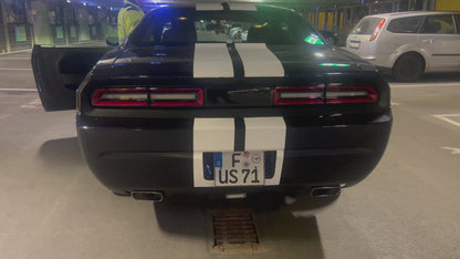 VLAND LED Tail Lights For Dodge Challenger Coupe 3rd Generation 2008-2014