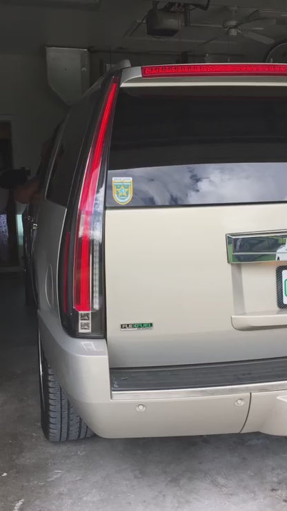 VLAND Full LED Tail Lights For Chevrolet Tahoe Suburban 2007-2014 GMC Yukon and Yukon Denali/XL 2007-2014