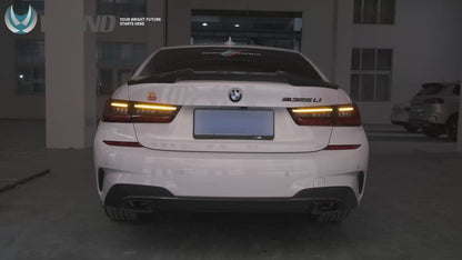 VLAND OLED Tail Lights For BMW 3 Series G20 Sedan 2019-2022 Seventh Generation with Start-up Animation(Fit For North American models)