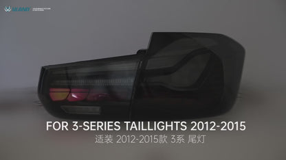 VLAND OLED Taillights Fit for BMW 3-Series BMW F30 F35 F80 320i 328i 328D 335i M3 6th Gen Sedan 2013-2018