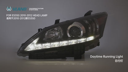VLAND Projector Headlights for Lexus ES350 2010-2012