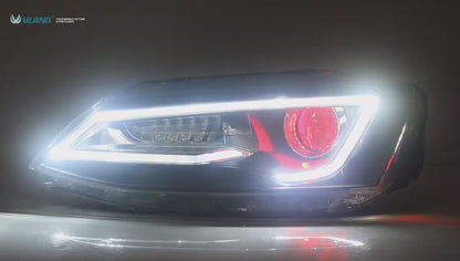 VLAND Dual Beam Headlights Fit for Volkswagen Jetta/Sagitar 2011-2018(NOT FOR GLI)