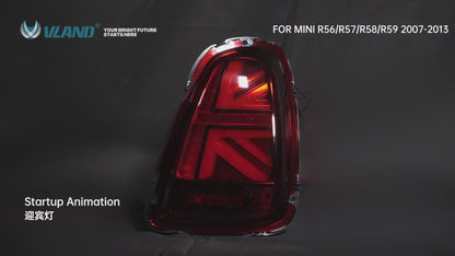 VLAND Full LED Tail Lights For BMW Mini R-Series Mini Cooper R56 R57 R58 R59 2007-2013