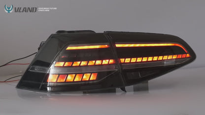 VLAND LED Taillights For 2015-2021 Golf 7 MK7 MK7.5 Hatchback NOT FIT SPORTWAGEN(Europe is 2013-2019)