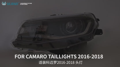 VLAND LED Projector Headlights For Chevrolet / Chevy Camaro LT SS RS ZL LS 2016-2018