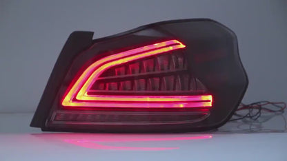 VLAND Full LED Tail lights Assembly Fit for 2014-2021 Subaru WRX/STI