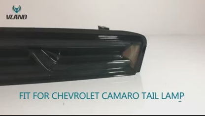VLAND LED Tail Lights For Chevrolet Chevy Camaro 2016-2018 With Reverse Lights (Fit For American Models)