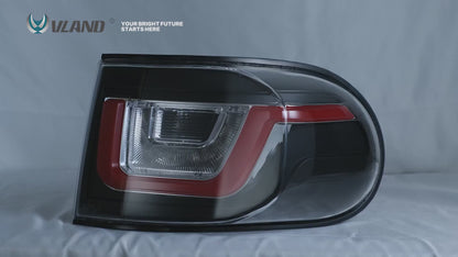 VLAND LED Tail Lights Fit For Toyota FJ Land Cruiser 2007-2017