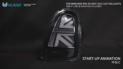 VLAND Full LED Tail Lights For BMW Mini R-Series Mini Cooper R56 R57 R58 R59 2007-2013