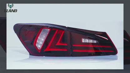 VLAND Full LED Tail Lights for Lexus IS250 IS350 2005-2013 IS 220d and ISF Model( NOT Fit IS250C/IS350C)
