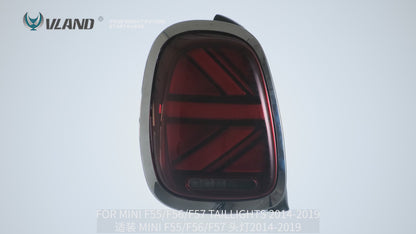 VLAND Full LED Tail Lights Lamps For BMW Mini Cooper F-Series 2014-2019 (F55/F56/F57)